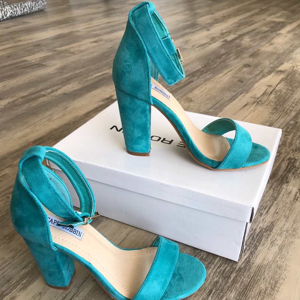 Turquoise Heels